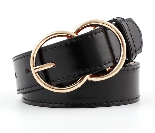 new double ring pin button custom style ladies fashion man decorative belt, Black;brown
new double ring pin button custom style ladies fashion man decorative belt, Black;brown
