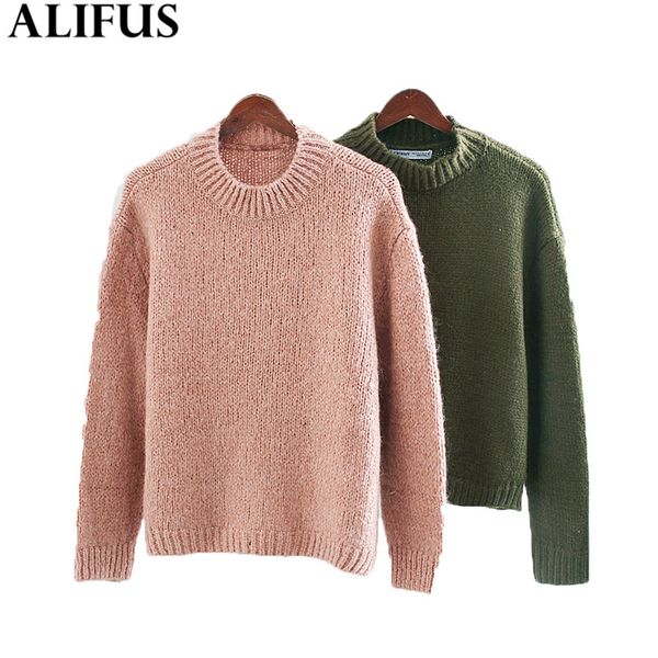 fashion women sweaters 2019 elegantsolid color o-neck casual long sleeve loose knitting pullover sweater jumper, White;black
fashion women sweaters 2019 elegantsolid color o-neck casual long sleeve loose knitting pullover sweater jumper, White;black
