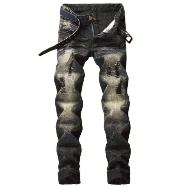 2019 classic cowboys young man black blue men's casual thin summer denim pants hole embroidered jeans slim men
2019 classic cowboys young man black blue men's casual thin summer denim pants hole embroidered jeans slim men