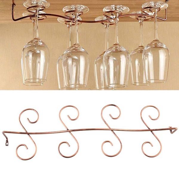 8 wine glass rack stemware under cabinet holder hanger shelf kitchen display 
8 wine glass rack stemware under cabinet holder hanger shelf kitchen display