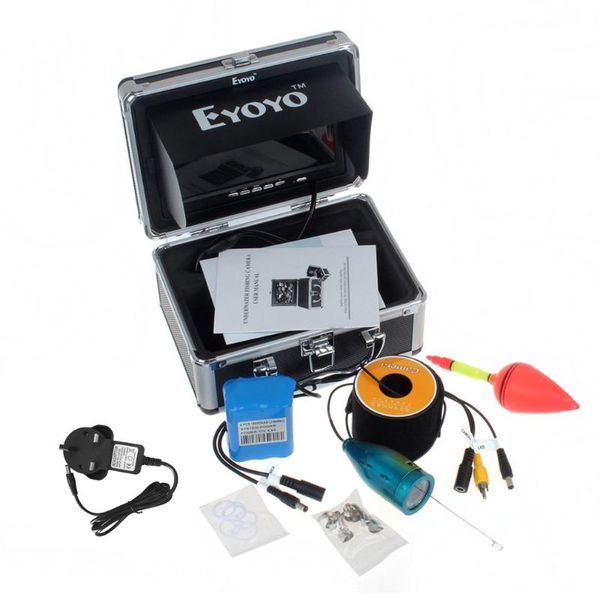 eyoyo 15m 30m 1000tvl fish finder underwater fishing 7inch video camera monitor antisunshine shielf sunvisor infrared ir led dvr
eyoyo 15m 30m 1000tvl fish finder underwater fishing 7inch video camera monitor antisunshine shielf sunvisor infrared ir led dvr