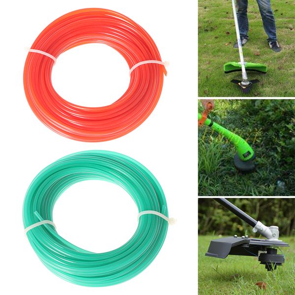 1roll 2.0mmx15m 2.4mmx10m nylon grass trimmer line durable for strimmer round rope brush cutter wire roll cord garden
1roll 2.0mmx15m 2.4mmx10m nylon grass trimmer line durable for strimmer round rope brush cutter wire roll cord garden