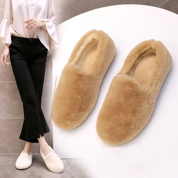 pzmycs 2019 autumn new korean shoes a pedal lazy peas flats casual velvet cotton shoes fashion warm black white home slippers
pzmycs 2019 autumn new korean shoes a pedal lazy peas flats casual velvet cotton shoes fashion warm black white home slippers