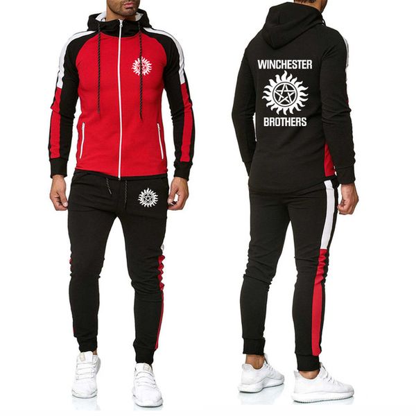 new 2020 winchester bros printed spring autumn fashion casual stitching color matching men's jackets+pants suit 2pcs h
new 2020 winchester bros printed spring autumn fashion casual stitching color matching men's jackets+pants suit 2pcs h