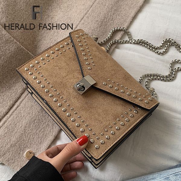 scrub leather small shoulder messenger bags for women 2019 chain rivet lock crossbody bag female travel mini bags
scrub leather small shoulder messenger bags for women 2019 chain rivet lock crossbody bag female travel mini bags
