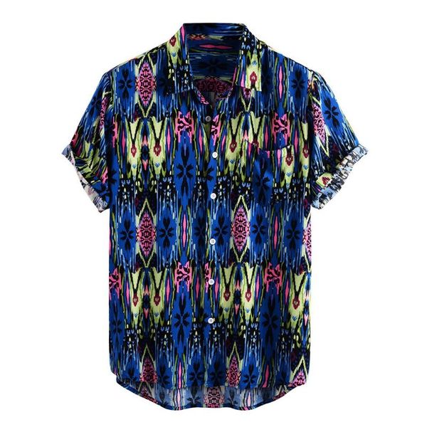 beach printed men's shirt single breasted turn down collar shirts for men casual short sleeve breathable shirt men chemise homme, White;black 
beach printed men's shirt single breasted turn down collar shirts for men casual short sleeve breathable shirt men chemise homme, White;black