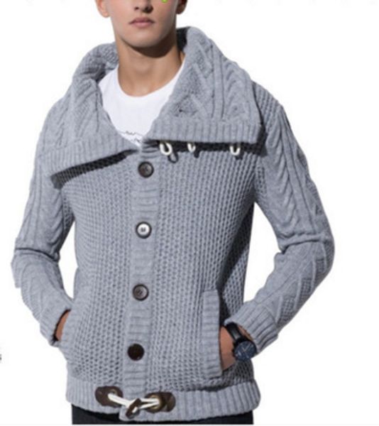 zogaa casual computer knitted mens sweaters 2018 turn-down collar sweatercoat solid single breasted mens sweaters 7 colors, White;black
zogaa casual computer knitted mens sweaters 2018 turn-down collar sweatercoat solid single breasted mens sweaters 7 colors, White;black