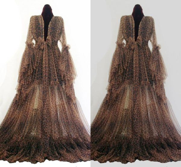 leopard print wedding high v-neck long sleeves chiffon bathrobes night gowns for women ruched custom made sweep train sleepwear cheap, White;pink
leopard print wedding high v-neck long sleeves chiffon bathrobes night gowns for women ruched custom made sweep train sleepwear cheap, White;pink
