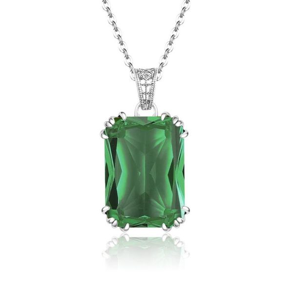 lockets szjinao elegant vintage silver 925 jewelry square shaped gemstone pendant emerald necklace for women party mother's day gifts
lockets szjinao elegant vintage silver 925 jewelry square shaped gemstone pendant emerald necklace for women party mother's day gifts