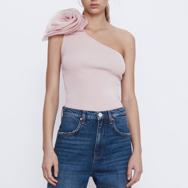 2020 asymmetrical neon shirt women knit matching flower applique in organ shirts summer female elegant bouse, White
2020 asymmetrical neon shirt women knit matching flower applique in organ shirts summer female elegant bouse, White