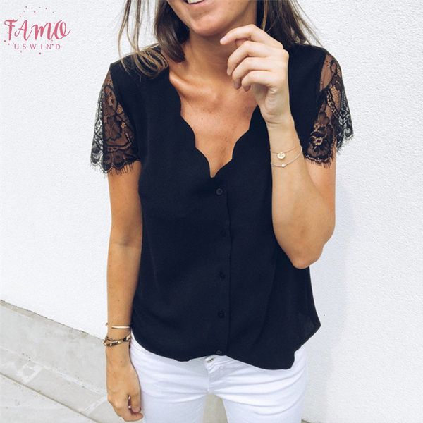 v women neck lace short sleeve shirt blouse women summer cap sleeve blouse drop shipping good quality, White
v women neck lace short sleeve shirt blouse women summer cap sleeve blouse drop shipping good quality, White