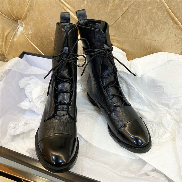 genuine leather women ankle boots women round toe low heels lace up black motorcycle boots shoes fashion woman booties
genuine leather women ankle boots women round toe low heels lace up black motorcycle boots shoes fashion woman booties