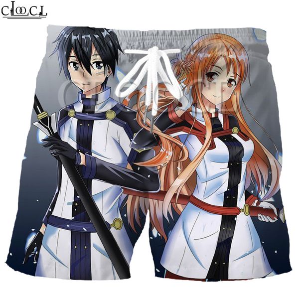 men's shorts cloocl japanese anime sword art online fashion 3d print harajuku elastic waist casual short pants, White;black
men's shorts cloocl japanese anime sword art online fashion 3d print harajuku elastic waist casual short pants, White;black