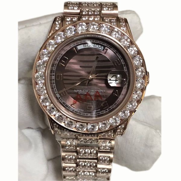 Full Diamonds iced out Watch Luxury top Quality Mens Watch sweeping Movement Mechanical Fixed 18kt gold set with diamond watches
Full Diamonds iced out Watch Luxury top Quality Mens Watch sweeping Movement Mechanical Fixed 18kt gold set with diamond watches