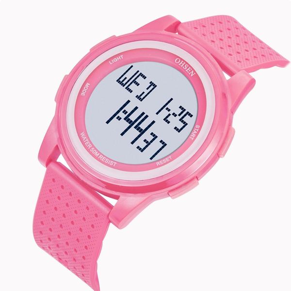 digital led women girl watch fashion pink silicone waterproof sport lady wristwatch alarm satch female clocks, Slivery;brown
digital led women girl watch fashion pink silicone waterproof sport lady wristwatch alarm satch female clocks, Slivery;brown