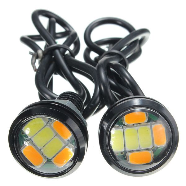 2pcs 5730 car auto led hawk eye drl daytime headlights side turn signal night driving lights lamps bulbs ip65 waterproof
2pcs 5730 car auto led hawk eye drl daytime headlights side turn signal night driving lights lamps bulbs ip65 waterproof