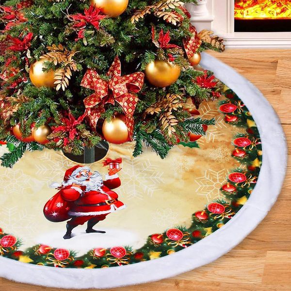 98 cm diy l base mat festival plush home carpet cover cartoon christmas tree skirt holiday round decoration party
98 cm diy l base mat festival plush home carpet cover cartoon christmas tree skirt holiday round decoration party