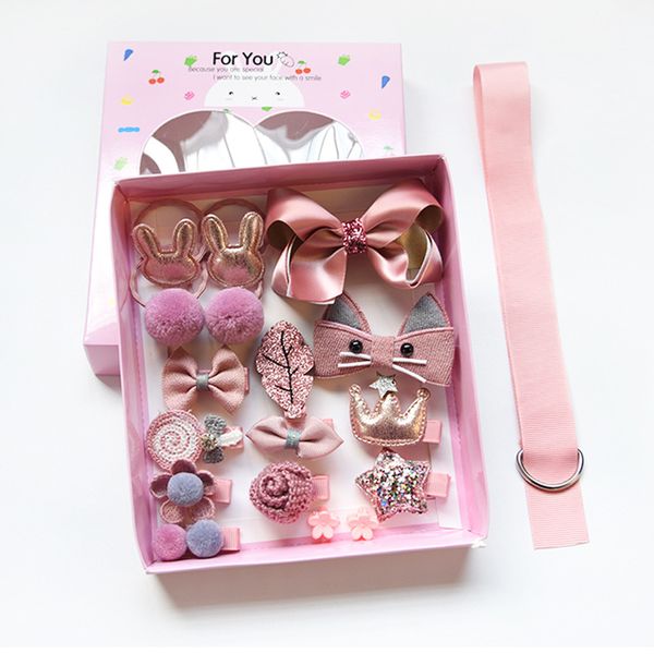 set kid fashion hair accesories hairpin headband gift box baby girl hairclip, Slivery;white
set kid fashion hair accesories hairpin headband gift box baby girl hairclip, Slivery;white