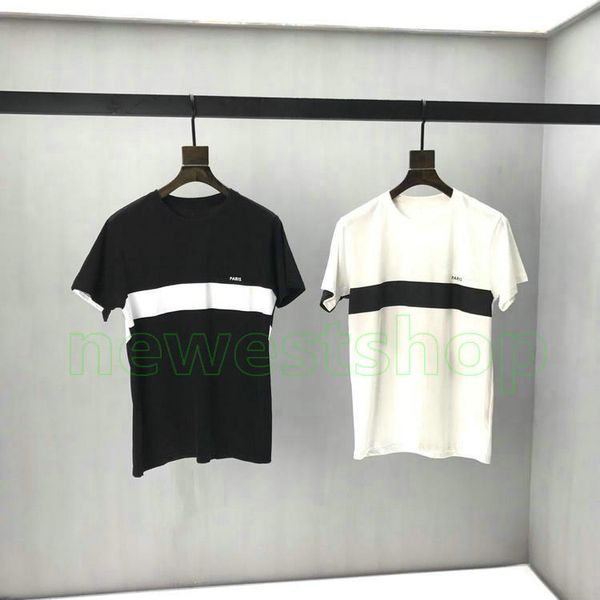 2019 new europe paris men black white stitched striped letters print t shirt hiphop tee skateboard cool cotton designer t shirt, White;black
2019 new europe paris men black white stitched striped letters print t shirt hiphop tee skateboard cool cotton designer t shirt, White;black