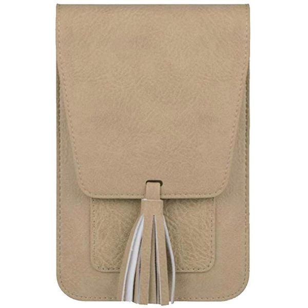 women's fringe leather mini phone bag crossbody bag shoulder card holder girl outdoor handbag phone 2020 new 2020 new
