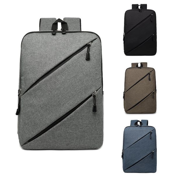 diagonal zipper lapbackpack casual large capacity men women computer school bag travel student bagpack
diagonal zipper lapbackpack casual large capacity men women computer school bag travel student bagpack