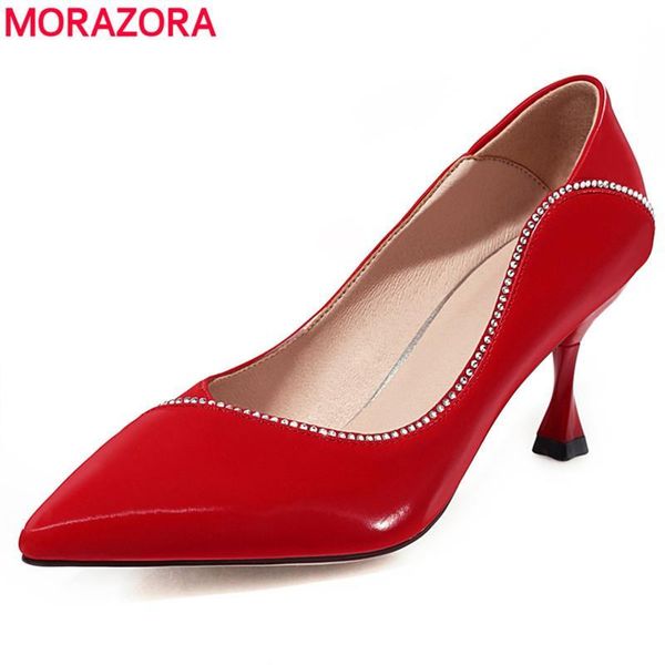 morazora 2020 nuevo primavera verano zapatos mujer tacones altos fiesta boda zapatos mujer punta puntiaguda damas zapatos rojo negro, Black
morazora 2020 nuevo primavera verano zapatos mujer tacones altos fiesta boda zapatos mujer punta puntiaguda damas zapatos rojo negro, Black