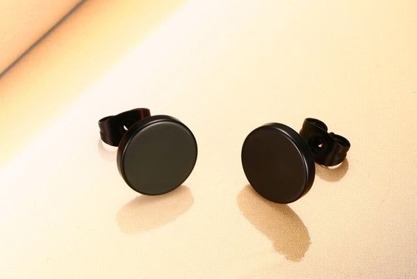 fashion- stainless steel ear studs earrings black plated round shaped with butterfly clasp push back earrings women men earrings, Golden;silver
fashion- stainless steel ear studs earrings black plated round shaped with butterfly clasp push back earrings women men earrings, Golden;silver