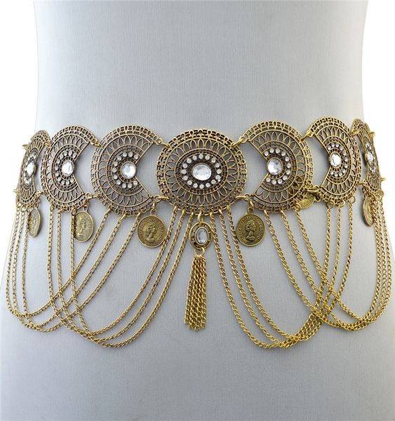 style hollow tassel geometric coin long waist chain style hollow tassel geometric coin crystal crystal long waist chain, Black;brown
style hollow tassel geometric coin long waist chain style hollow tassel geometric coin crystal crystal long waist chain, Black;brown