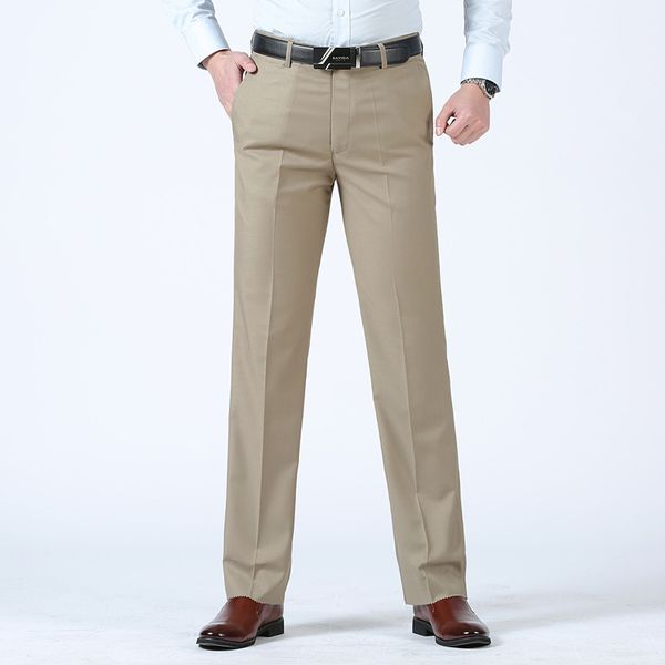 2018 new loose fit cotton men pants straight spring and summer long male classic business casual trousers straight mid, Black
2018 new loose fit cotton men pants straight spring and summer long male classic business casual trousers straight mid, Black
