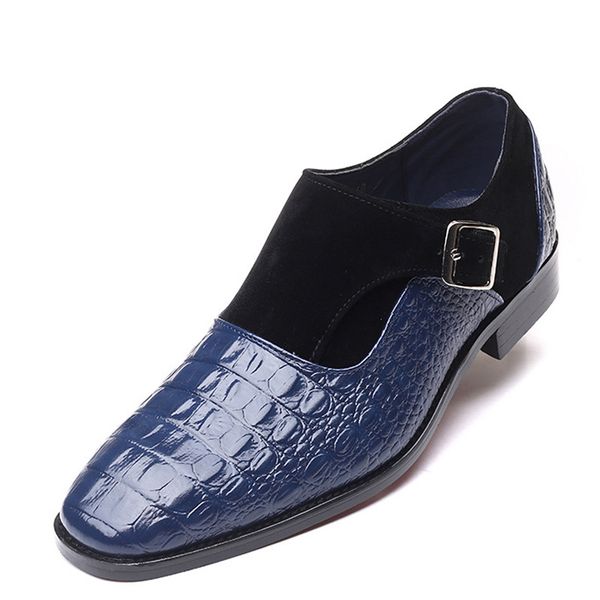 new pu leather fashion men business dress shoes pointed buckle formal shoes big size male party wedding footwear, Black
new pu leather fashion men business dress shoes pointed buckle formal shoes big size male party wedding footwear, Black