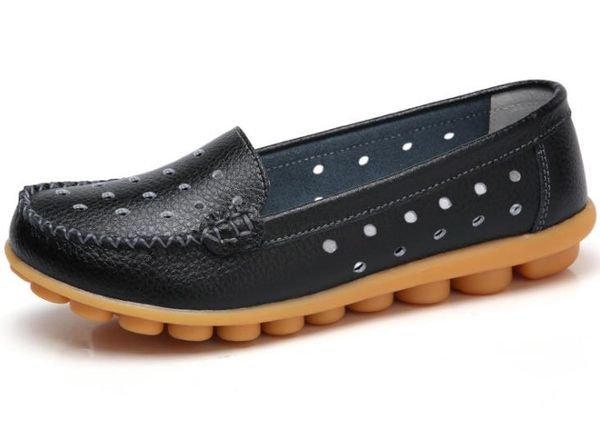 shoes women flats casual shoes leather 106, Black
shoes women flats casual shoes leather 106, Black