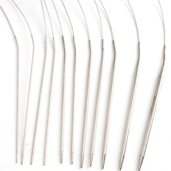 stainless steel circular crochet 80cm knitting sweater needles 6mm 7mm 8mm weaving craft pins needlework tools high quality, Black
stainless steel circular crochet 80cm knitting sweater needles 6mm 7mm 8mm weaving craft pins needlework tools high quality, Black