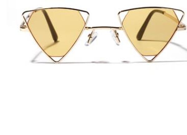 fashion new metal personality hollow triangle sunglasses european and american parties fashion personality glasses anti-ultraviolet high def, White;black
fashion new metal personality hollow triangle sunglasses european and american parties fashion personality glasses anti-ultraviolet high def, White;black