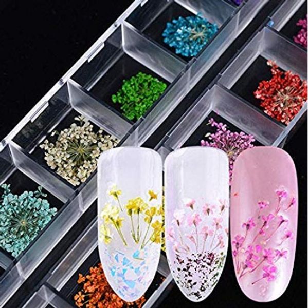 tiny dried flowers for nail art little pressed real natural flower nails design decoration supplies, Silver;gold
tiny dried flowers for nail art little pressed real natural flower nails design decoration supplies, Silver;gold
