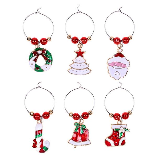1set christmas wine glass decoration charms party new year cup ring table decorations xmas pendants metal ring decor
1set christmas wine glass decoration charms party new year cup ring table decorations xmas pendants metal ring decor