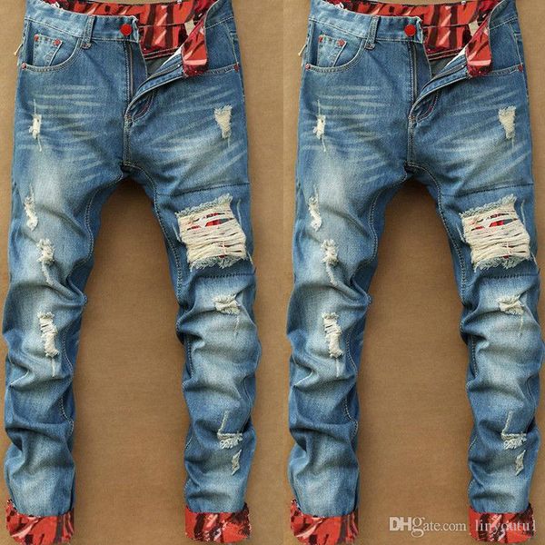 рваные джинсы мужские ретро эластичность тонкий молодежи мода streetwear личность качество удобный мужской denim брюки горячей продажи, Blue
рваные джинсы мужские ретро эластичность тонкий молодежи мода streetwear личность качество удобный мужской denim брюки горячей продажи, Blue