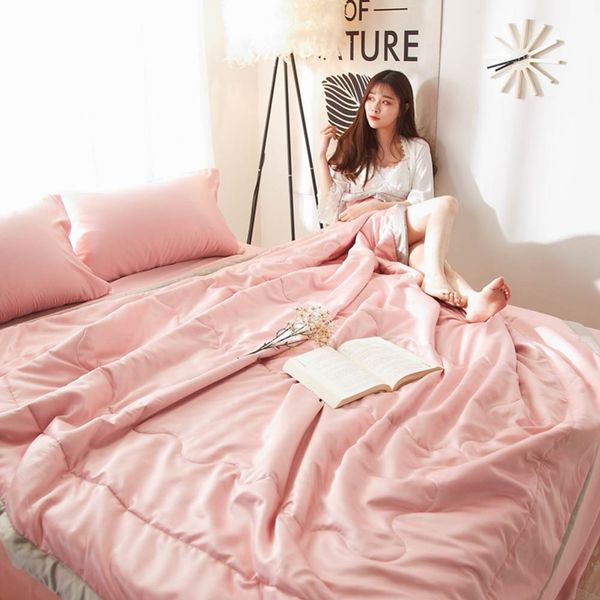 2019 simple coral bedlinens quilting quilt set satin fabric polyester twin size summer comforter bedsheet pillowcases
2019 simple coral bedlinens quilting quilt set satin fabric polyester twin size summer comforter bedsheet pillowcases