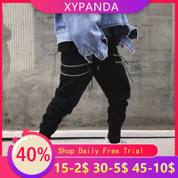 xypanda high street dark personality zipper pocket small feet harem pants street trend hip hop casual overalls men, Black
xypanda high street dark personality zipper pocket small feet harem pants street trend hip hop casual overalls men, Black