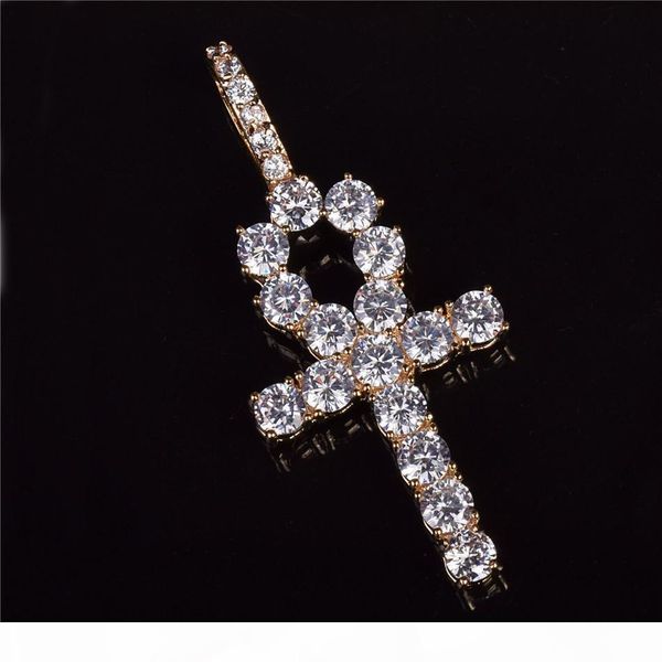 men's women hip hop jewelry zircon ankh cross 5mmtennis chain pendant necklace charm bling cubic zircon for gift drop shipping, Silver
men's women hip hop jewelry zircon ankh cross 5mmtennis chain pendant necklace charm bling cubic zircon for gift drop shipping, Silver