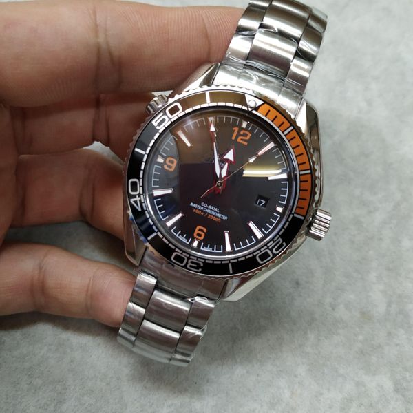 2019 U1 factory hot sale Ocean Black Dial Co-AXIAL Sea Master Stainless steel Black Date Ceramics Original buckle buckle Men's Wristwatch
2019 U1 factory hot sale Ocean Black Dial Co-AXIAL Sea Master Stainless steel Black Date Ceramics Original buckle buckle Men's Wristwatch