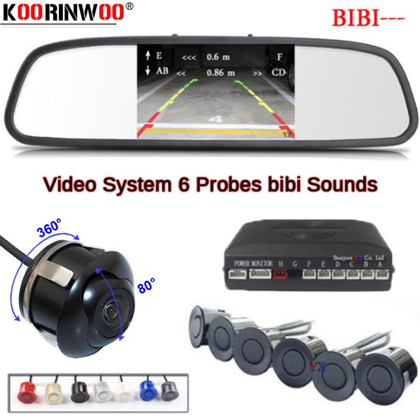 koorinwoo ultrasonic parktonic car monitor radars 4 back 2 front car parking sensor 360 deg rearview camera jalousie black
koorinwoo ultrasonic parktonic car monitor radars 4 back 2 front car parking sensor 360 deg rearview camera jalousie black