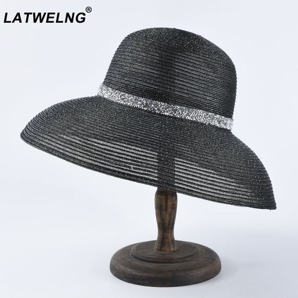 new hepburn black and white beach hats women fashion wide brim straw hat french elegant sun visor hat summer uv wholesale, Blue;gray
new hepburn black and white beach hats women fashion wide brim straw hat french elegant sun visor hat summer uv wholesale, Blue;gray