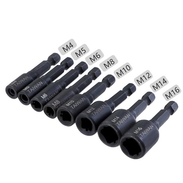8-piece tap sleeve collet wrench 1/4 hex handle inner sleeve alloy steel wind batch m4-m16 driver thread tap adapter
8-piece tap sleeve collet wrench 1/4 hex handle inner sleeve alloy steel wind batch m4-m16 driver thread tap adapter
