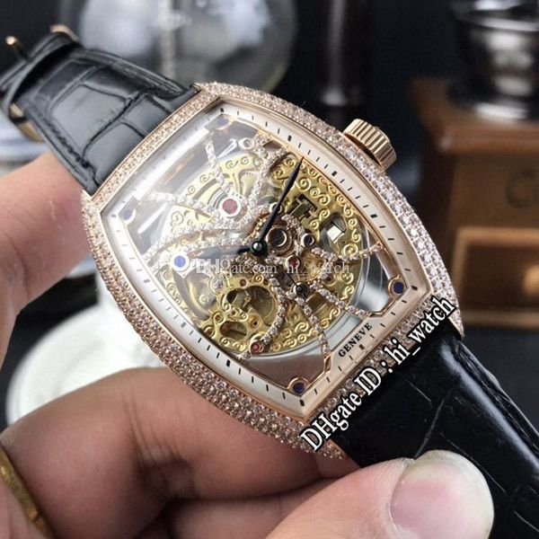 new vanguard yachting v45 automatic tourbillon mens watch rose gold diamond bezel gold skeleton diamond dial brown leather hi_watch e156a1, Slivery;brown
new vanguard yachting v45 automatic tourbillon mens watch rose gold diamond bezel gold skeleton diamond dial brown leather hi_watch e156a1, Slivery;brown