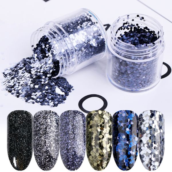 10ml black nail sequins mixed size nails flakes paillette glitter powder 3d nail art decoration in box for gel, Silver;gold
10ml black nail sequins mixed size nails flakes paillette glitter powder 3d nail art decoration in box for gel, Silver;gold
