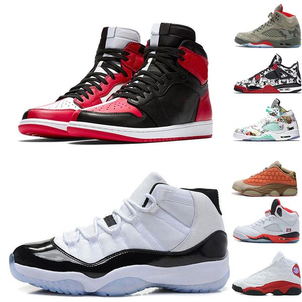 2019 Classic Mens Cactus Jack tattoo Infrared Bred Space Jam 1S 4S 5S Basketball Shoes Man Designer 6S 11S 12S 13S Trainers Sports Shoes
2019 Classic Mens Cactus Jack tattoo Infrared Bred Space Jam 1S 4S 5S Basketball Shoes Man Designer 6S 11S 12S 13S Trainers Sports Shoes