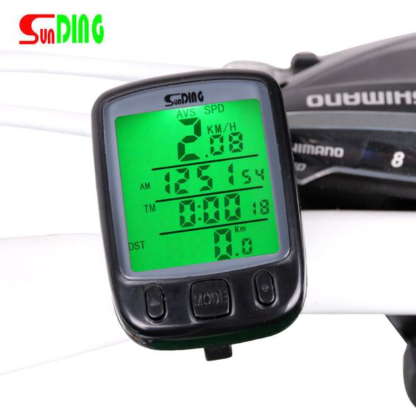 bicycle speedometer wired computer satch water proof odometer lcd screen backlight auto clear sunding sd-563a
bicycle speedometer wired computer satch water proof odometer lcd screen backlight auto clear sunding sd-563a