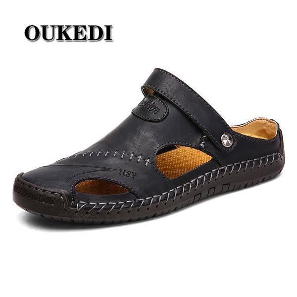 classic men soft sandals comfortable men summer shoes leather sandals big size soft roman comfortable summer, Black
classic men soft sandals comfortable men summer shoes leather sandals big size soft roman comfortable summer, Black