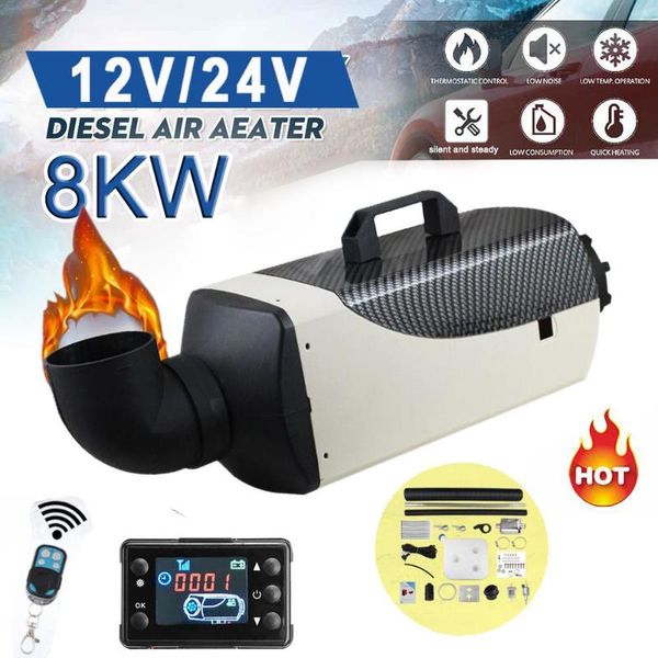 8kw 12v/24v car parking fuel air heater air diesel heater with remote control lcd display for rv trailer, truck
8kw 12v/24v car parking fuel air heater air diesel heater with remote control lcd display for rv trailer, truck