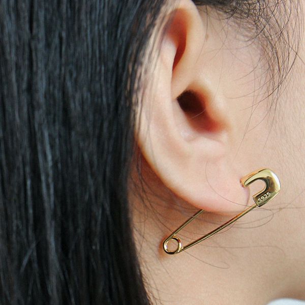 simple paperclip earring real 925 sterling silver for women white gold punk earrings korean earring geometric 925 silver jewelry, Golden;silver
simple paperclip earring real 925 sterling silver for women white gold punk earrings korean earring geometric 925 silver jewelry, Golden;silver